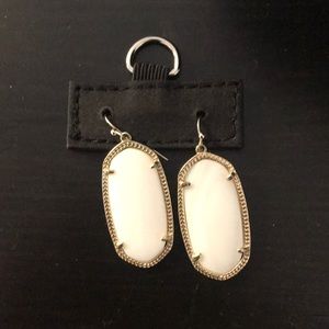 Kendra Scott Elle Earrings in White